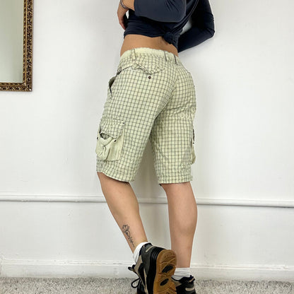 vintage checkered shorts