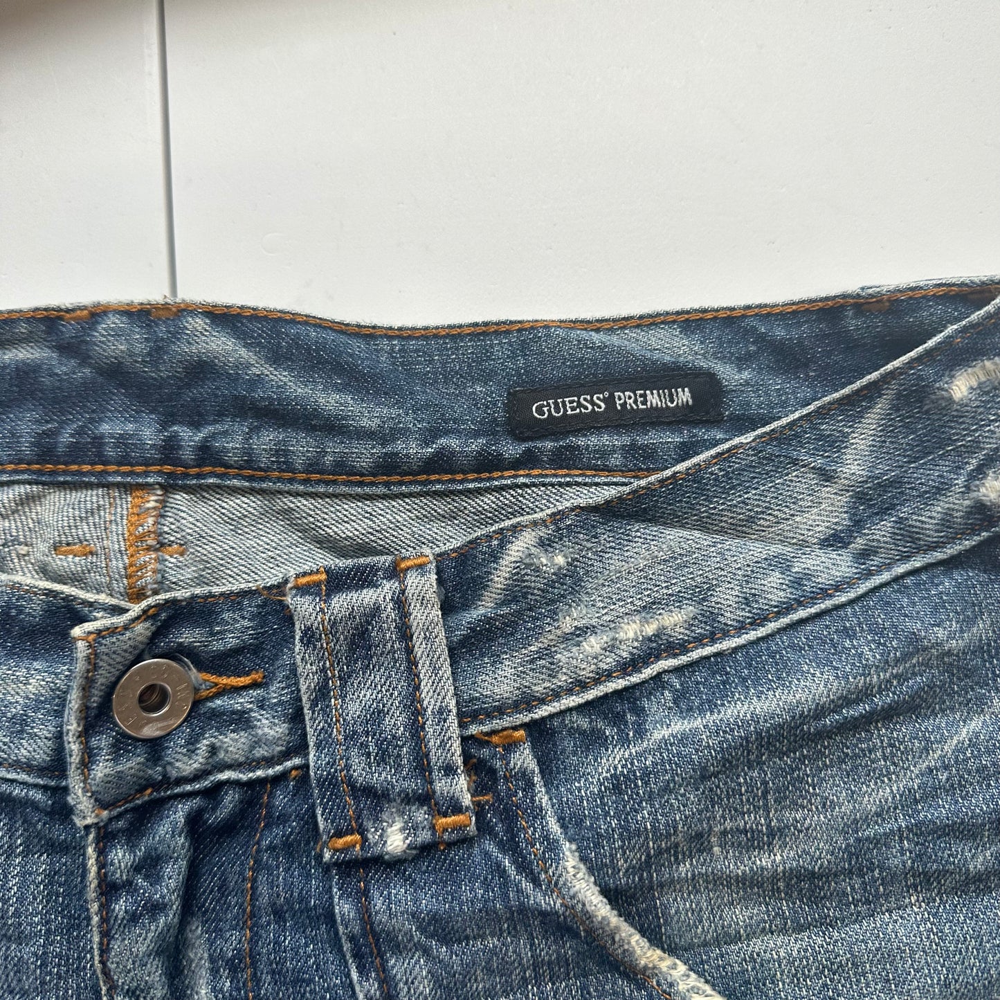 guess wide leg cargo jeans