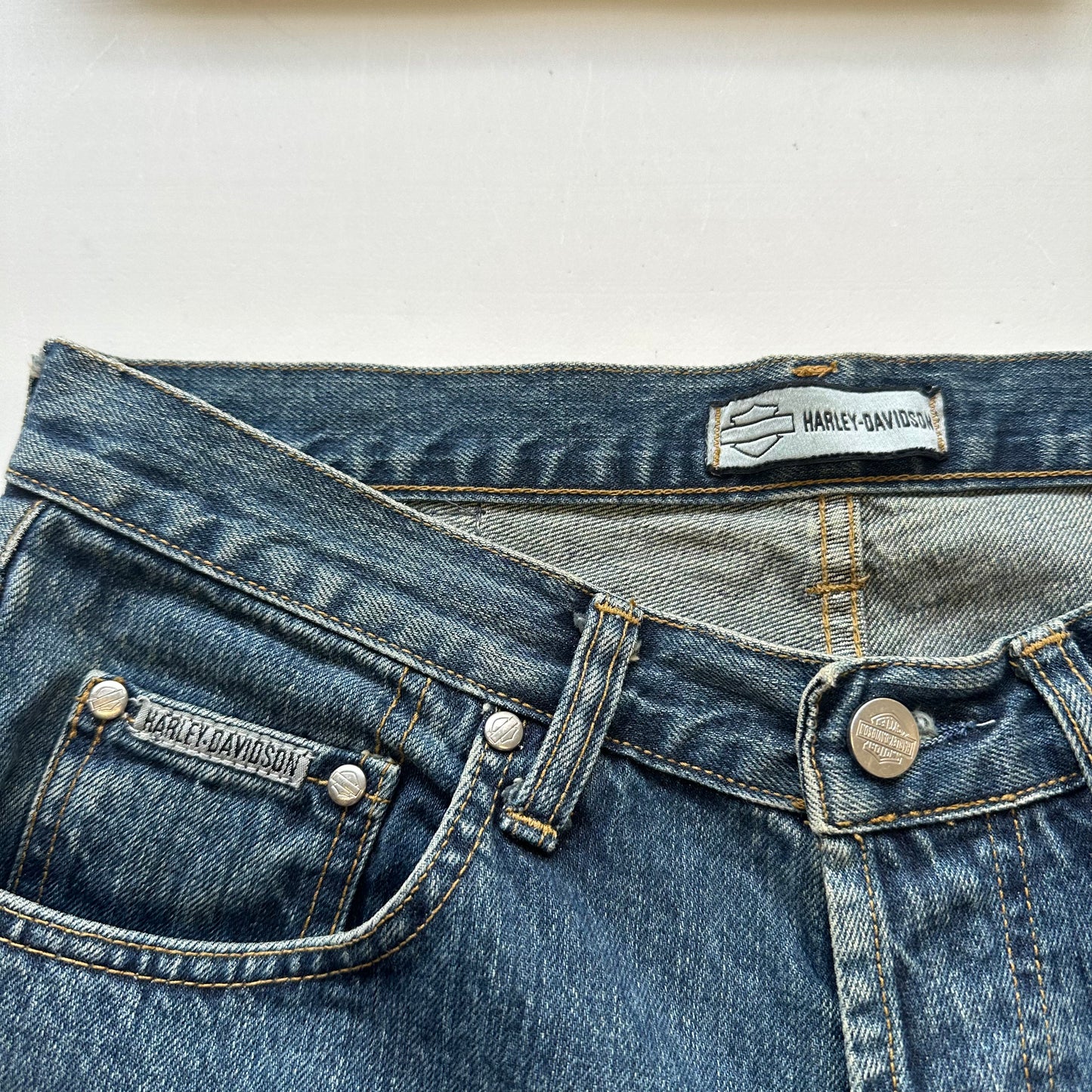 harley davidson straight leg jeans