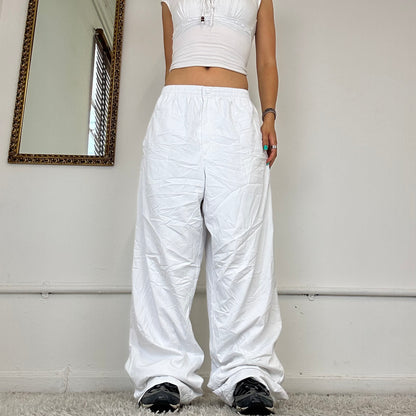 ralph lauren white cargo trousers