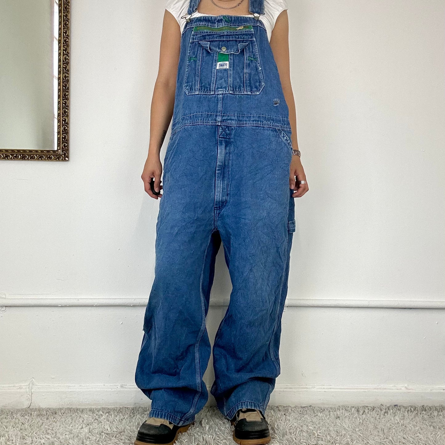 liberty overall denim dungarees