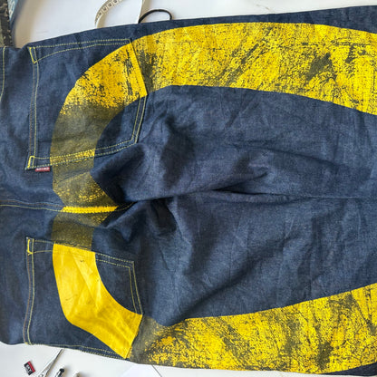 vintage evisu denim jeans