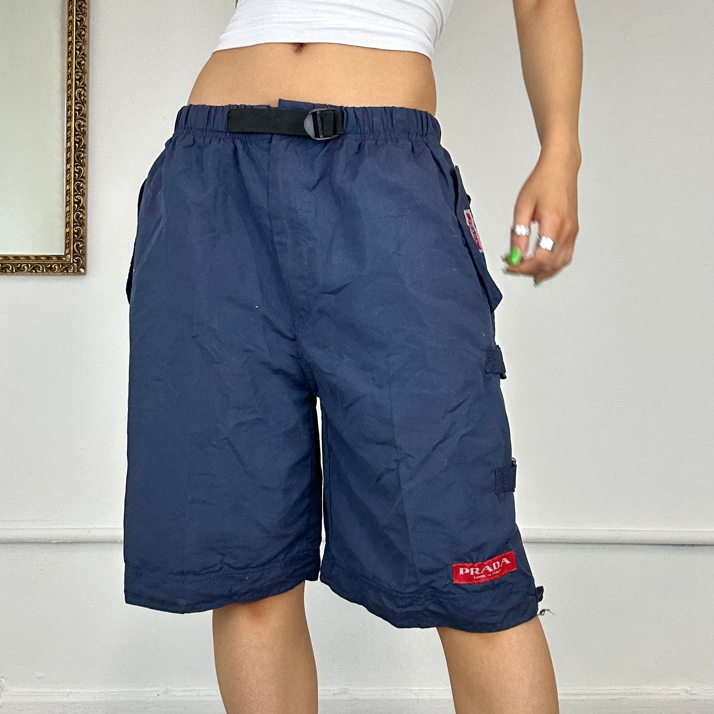 prada cargo shorts