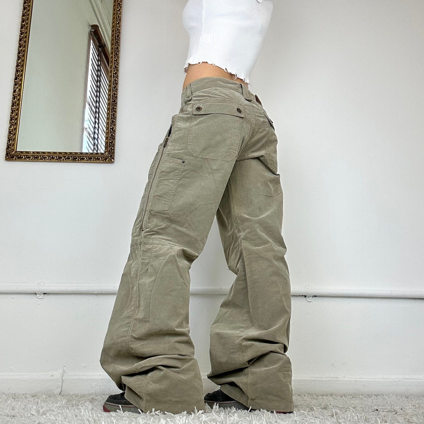 dolce & gabbana baggy cargo trousers