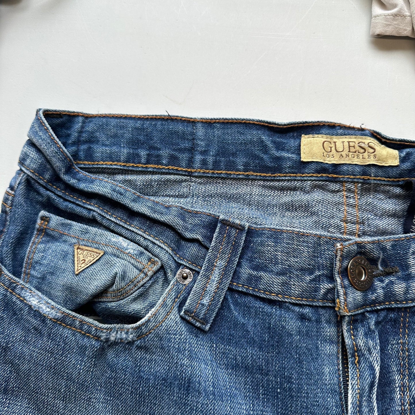 wide leg guess jeans