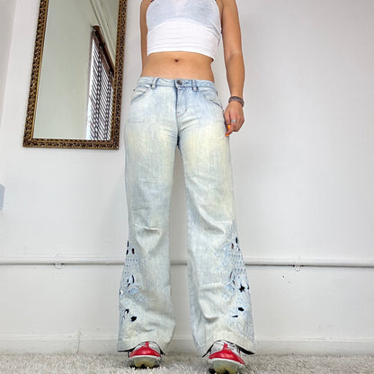 2000s flared jeans from guess