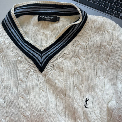 vintage Yves Saint Laurent knitted jumper