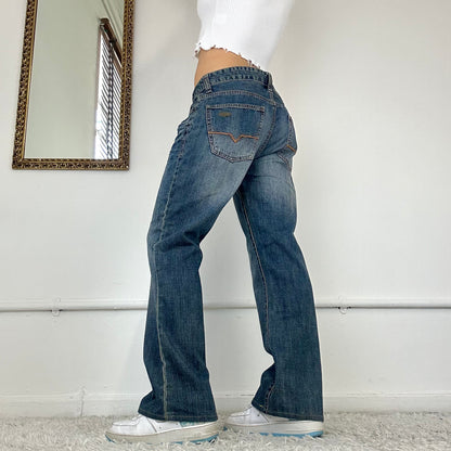 wide leg guess jeans