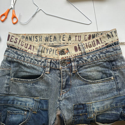 desigual reworked jeans