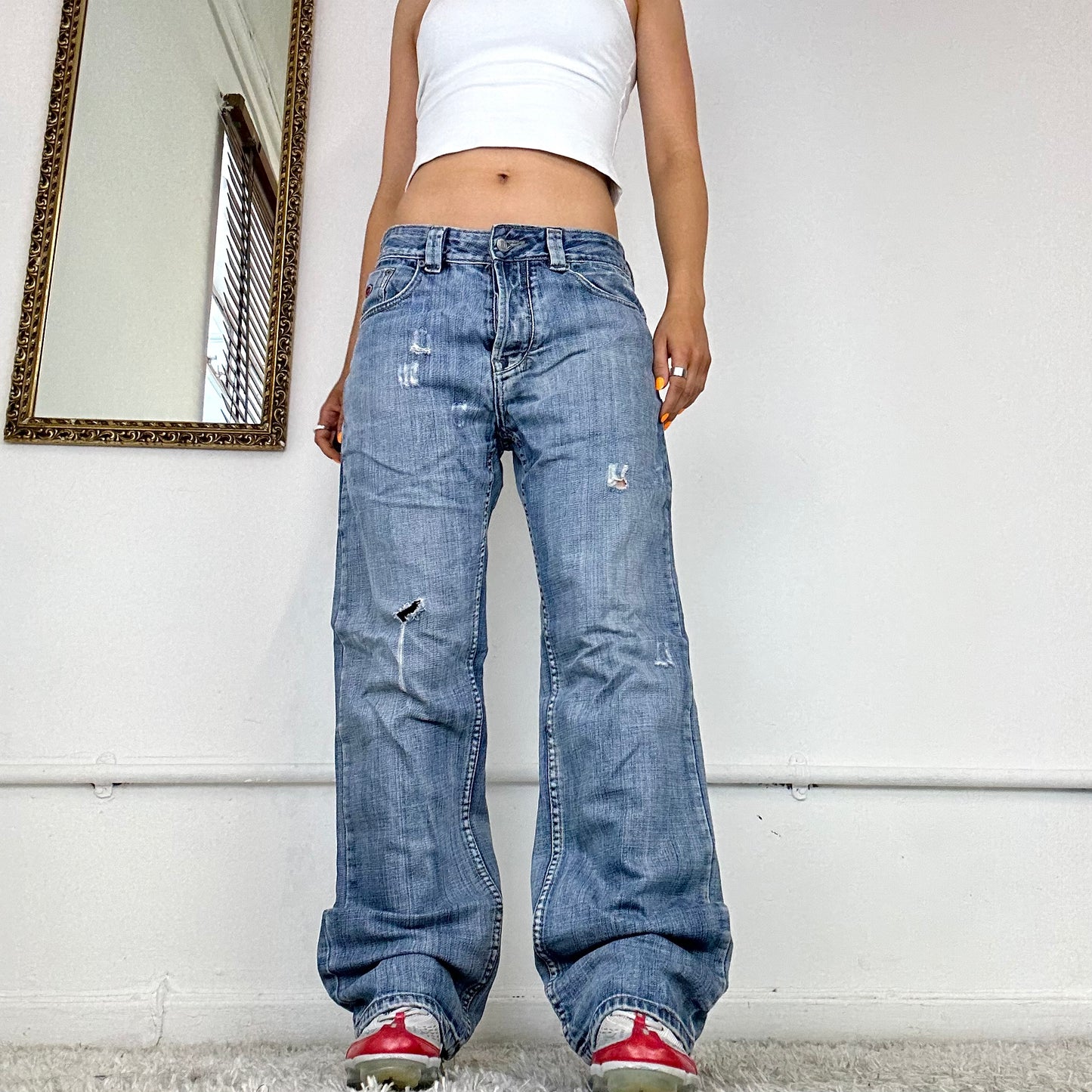 dolce & gabbana baggy jeans