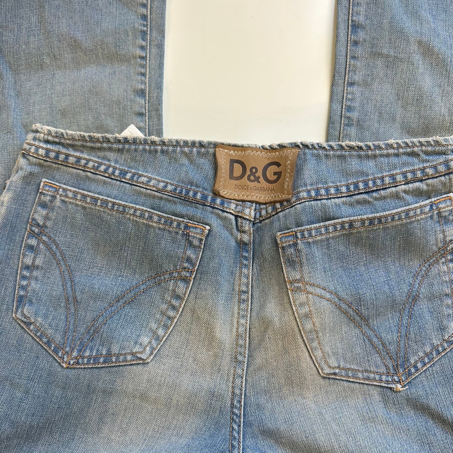 dolce & gabbana flared jeans