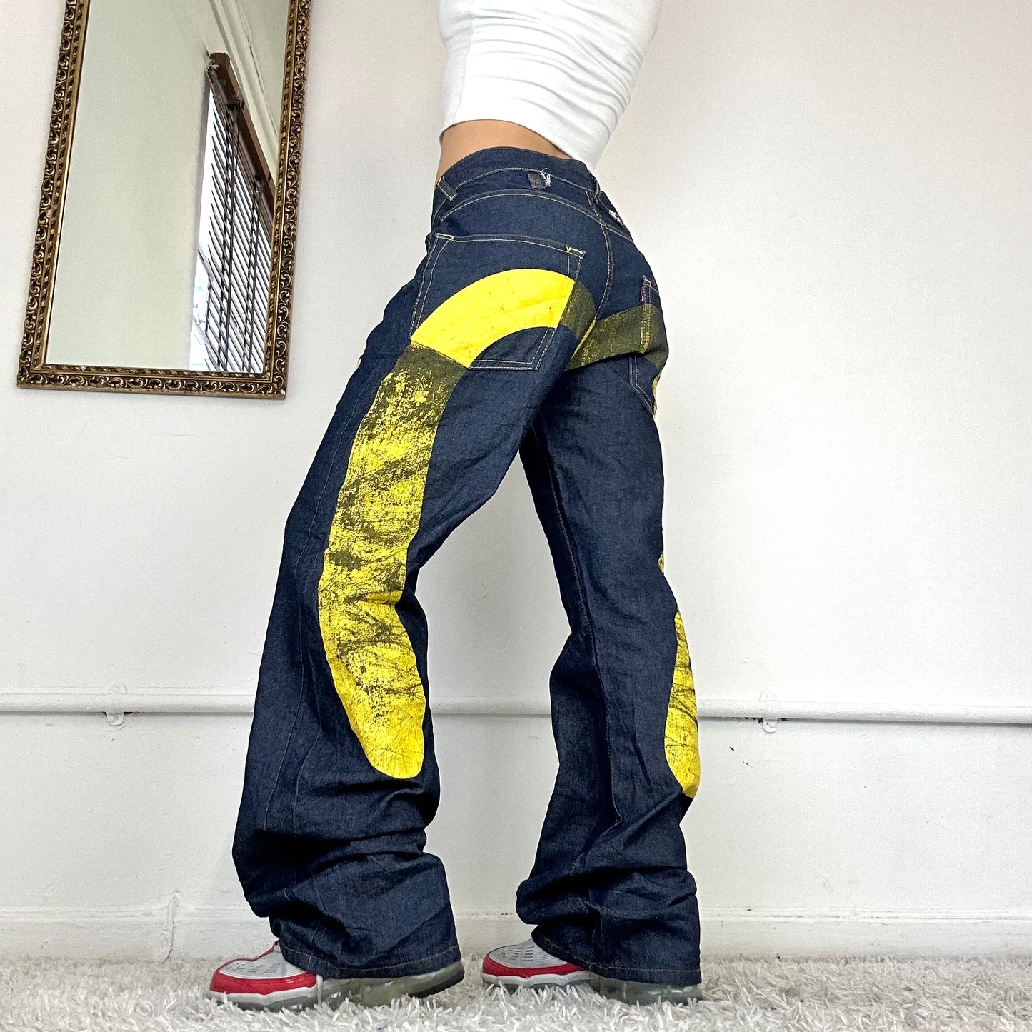 vintage evisu denim jeans