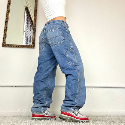 vintage guess cargo jeans