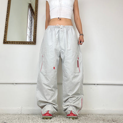 vintage prada cargo trousers