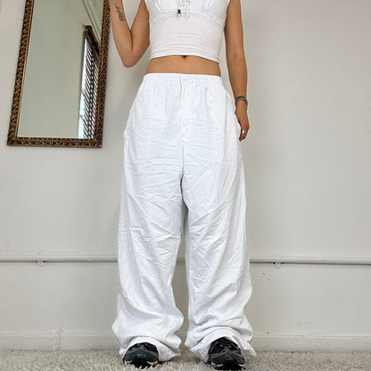 ralph lauren white cargo trousers