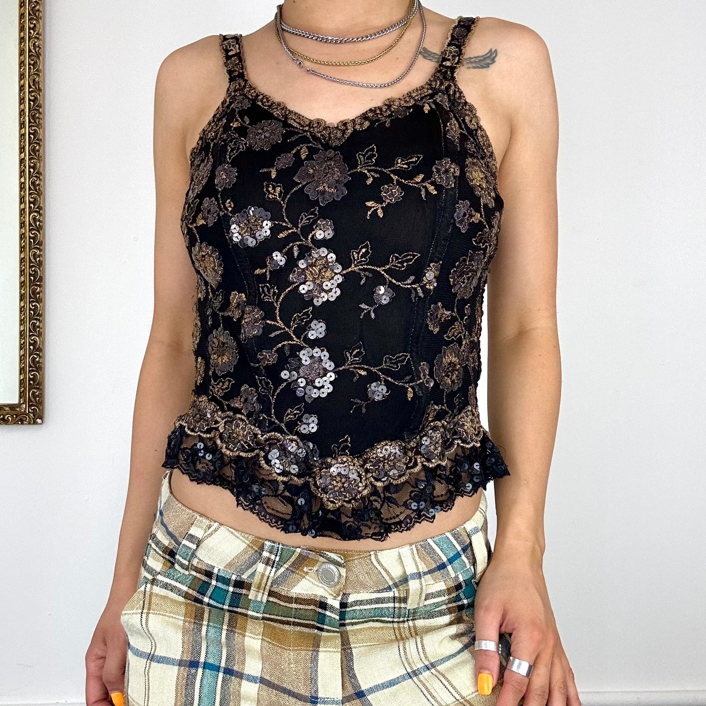 vintage corset top