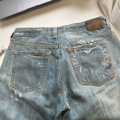 armani baggy jeans