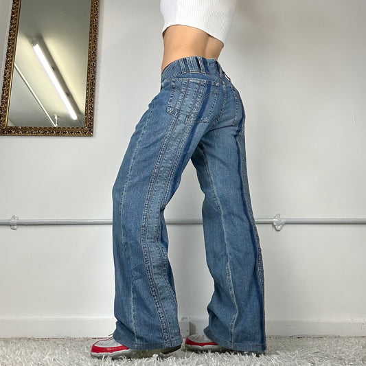 dolce & gabbana wide leg jeans